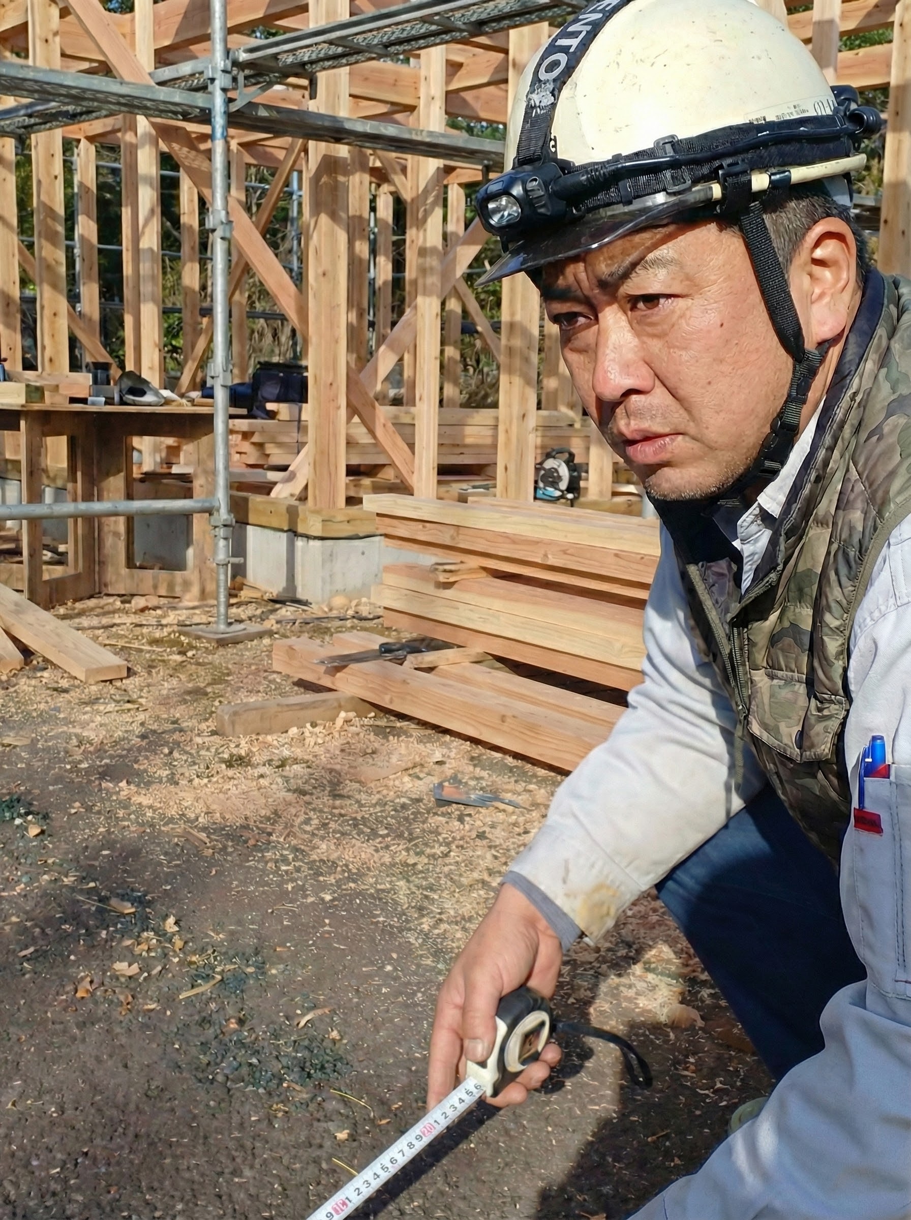 現場での真剣な取り組み